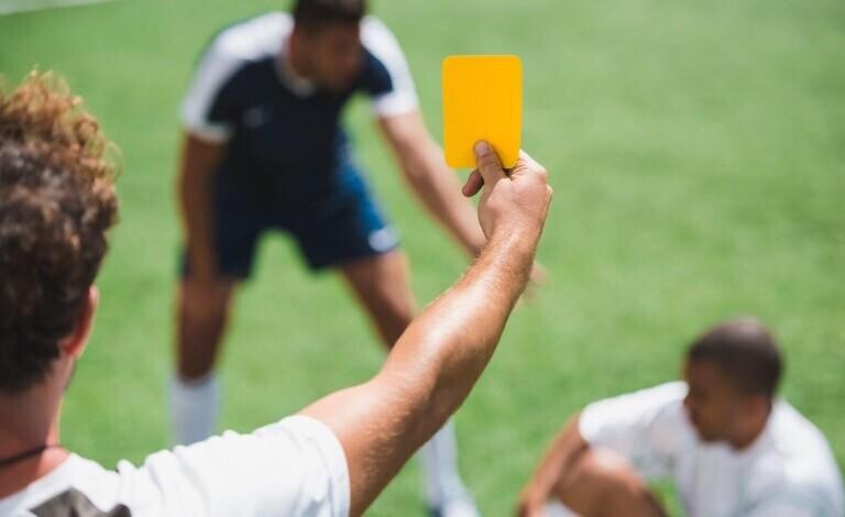 When to give a red or yellow card in football — REFSIX