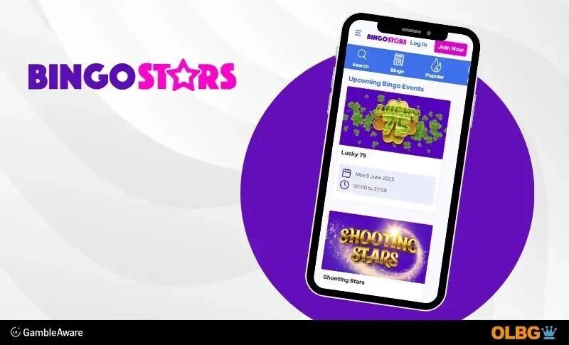 bingostars mobile screenshot