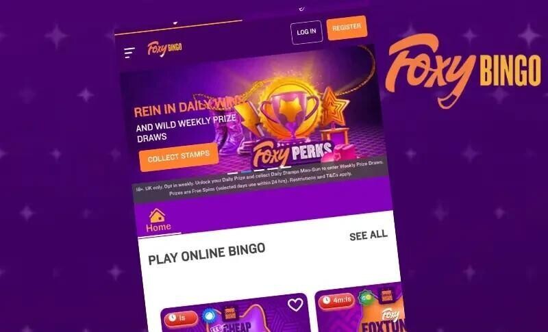 foxy bingo mobile banner
