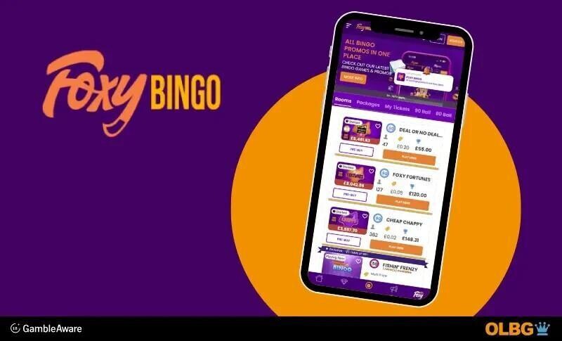 foxy bingo mobile screenshot
