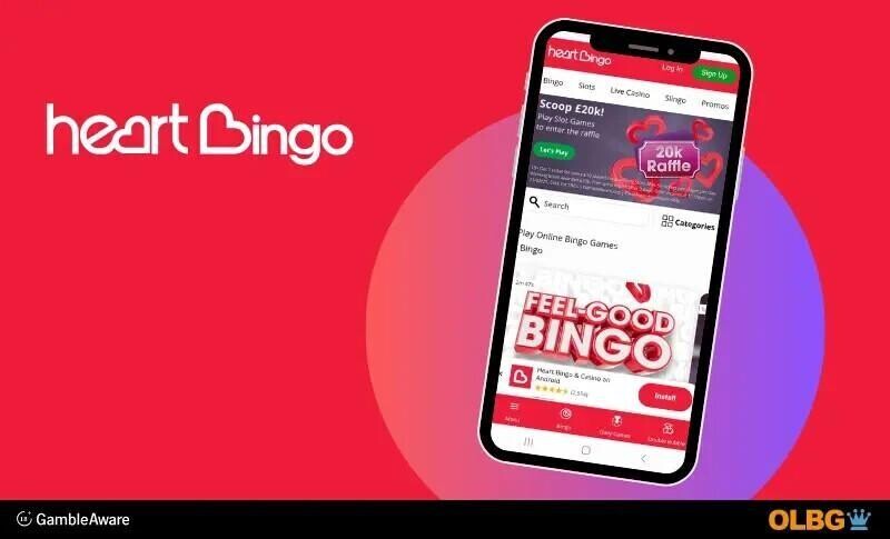 heart bingo mobile screenshot