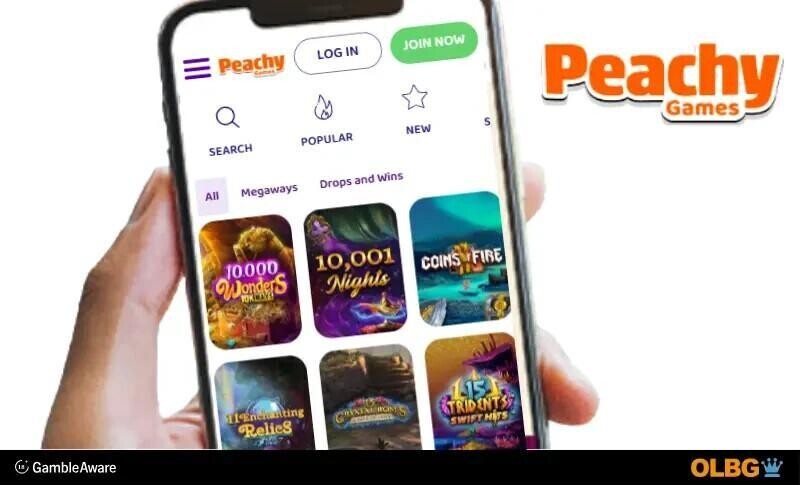 peachy games bingo mobile screenshot