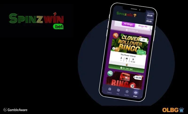spinzwin bingo screenshot