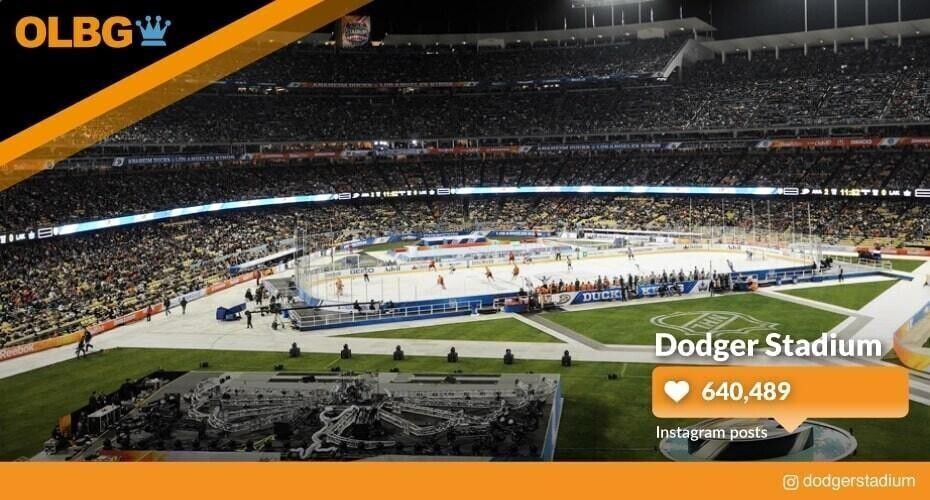 dodger stadium aerial 