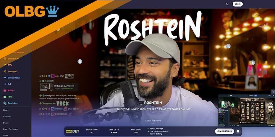 roshtein streamer