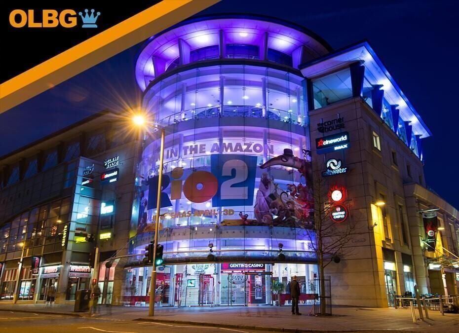 The Cornerhouse at Night, Nottingham City Centre England UK