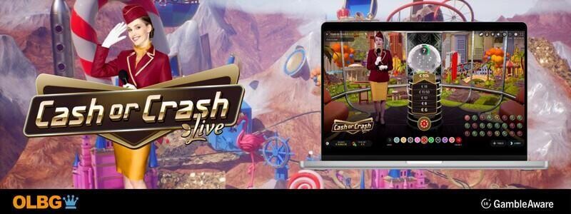 Crash or Crash Live game banner