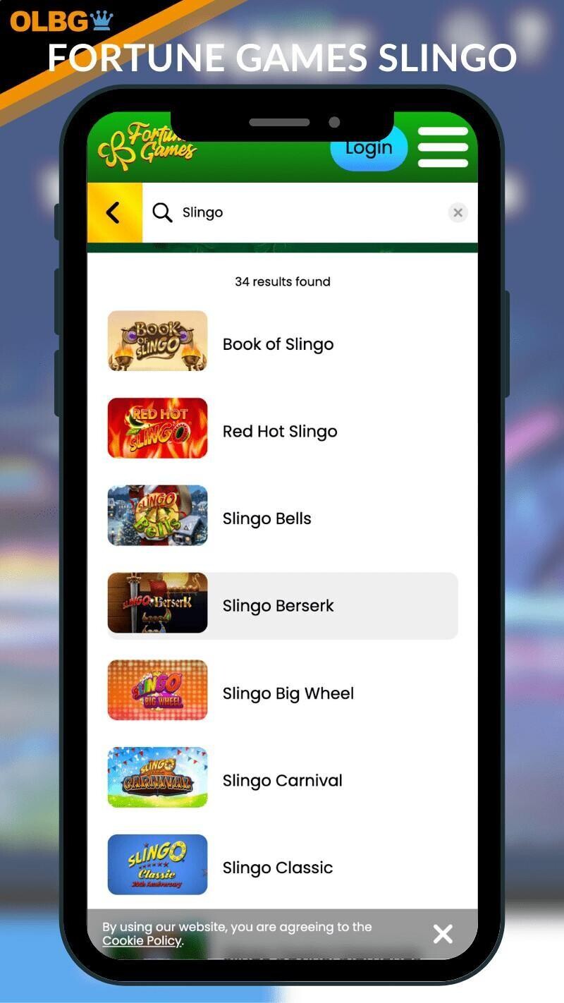 Fortune Games Slingo collection