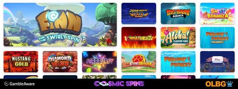 Cosmic Spins Casino and Slot Games