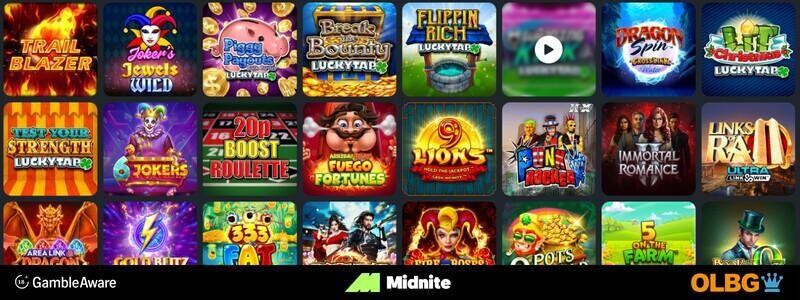 Midnite Casino Casino and Slot Games