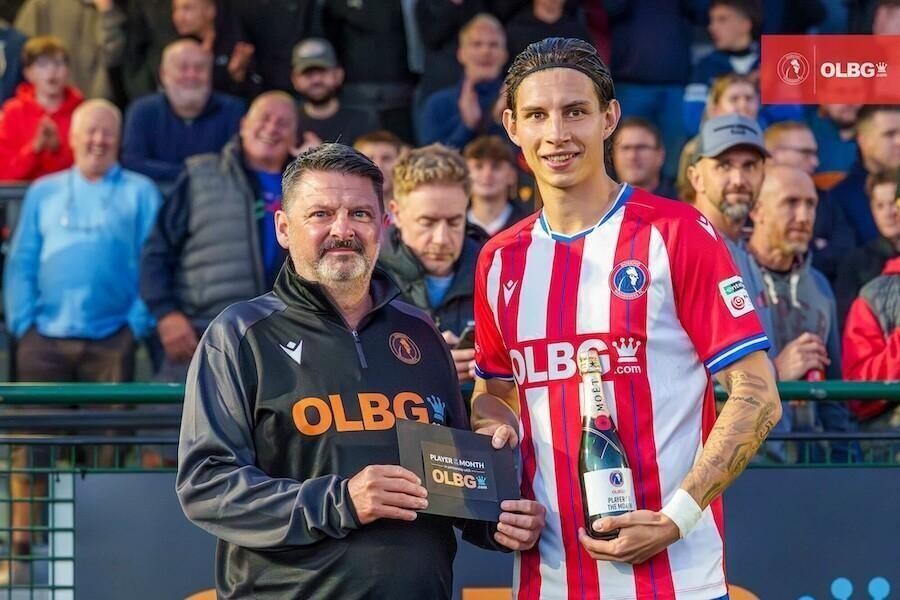 August Player of the Month, Louie Annesley