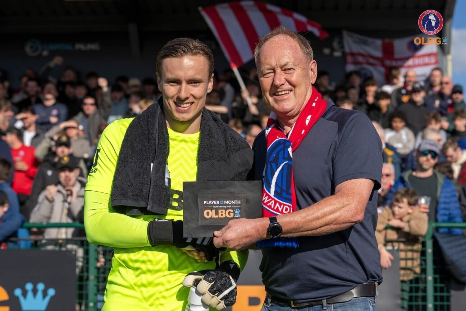 Dorking Wanderers February Player of the Month, Harrison Foulkes