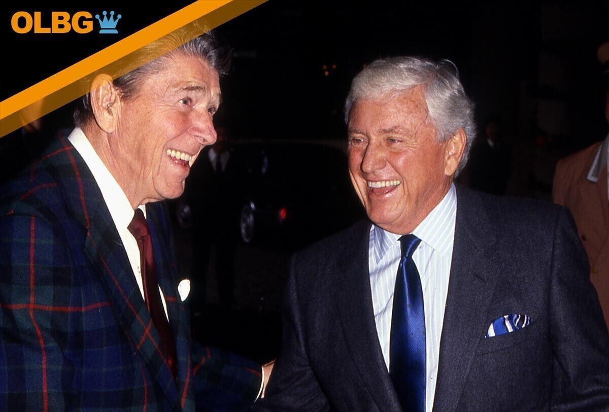 Ronald Reagan and Merv Griffin