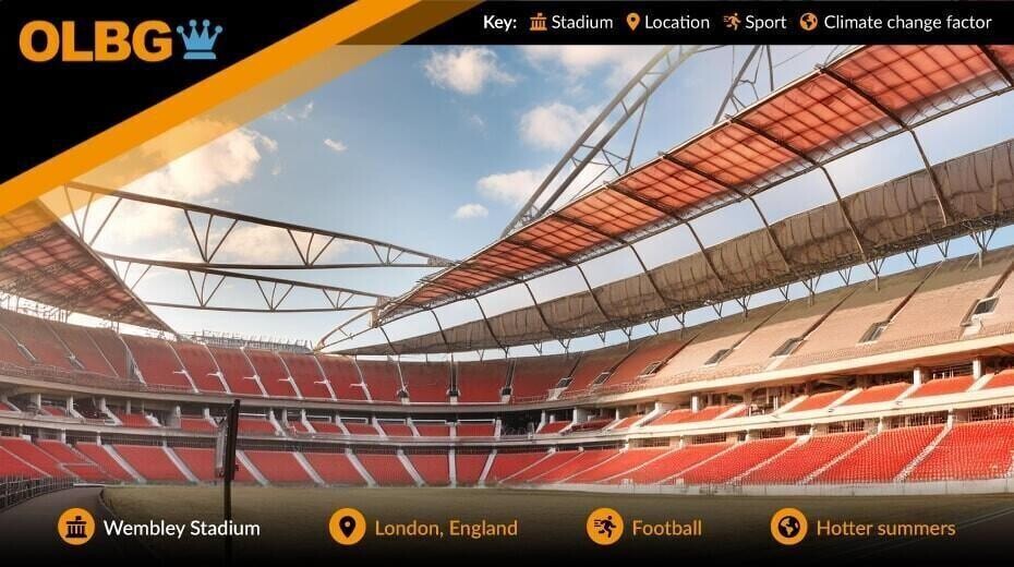 uk wembley stadium AI generated