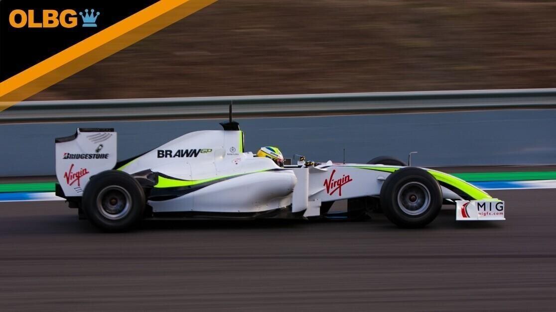 2009 BRAWN GP February Formula 1 Jerez Formula 1 racing circuit motorsport lifetimes panning Pit lane Test auto automobile blur