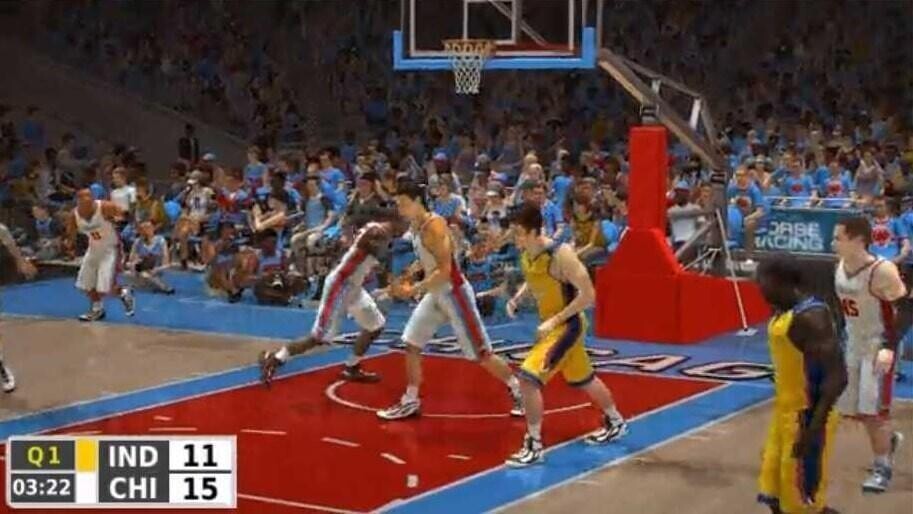 Virtual basketball