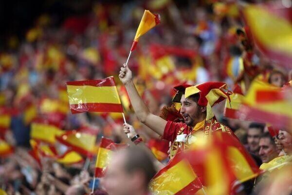 Spain fans