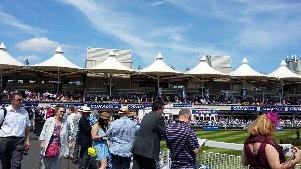 stands at a racing venue