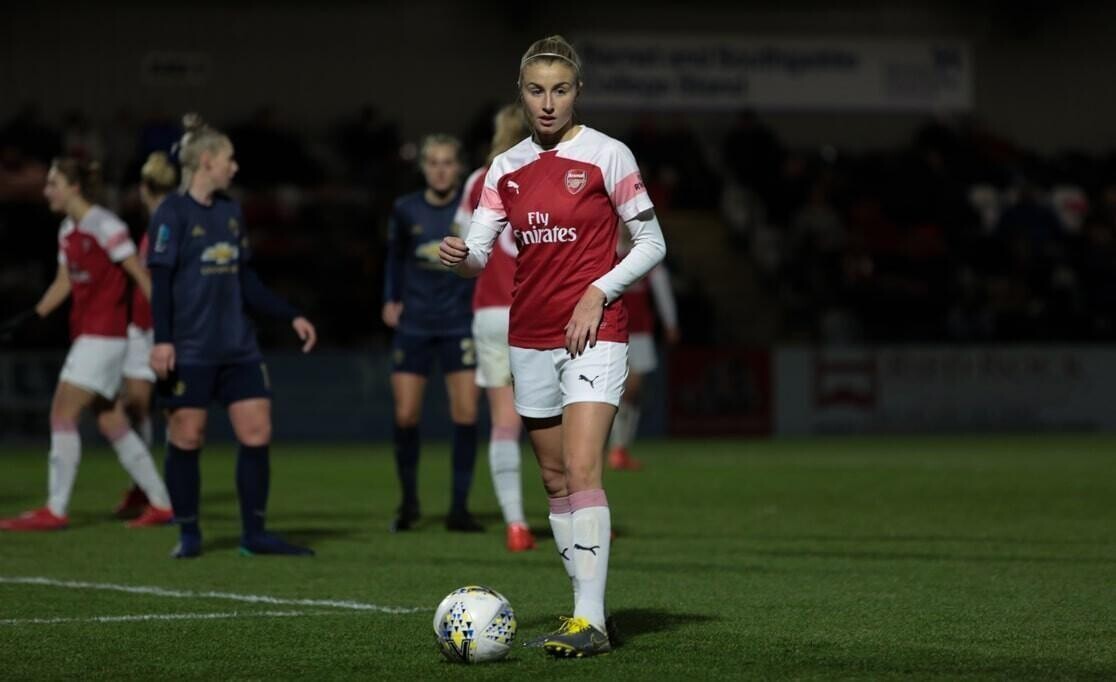 Arsenal and England Leah Williamson