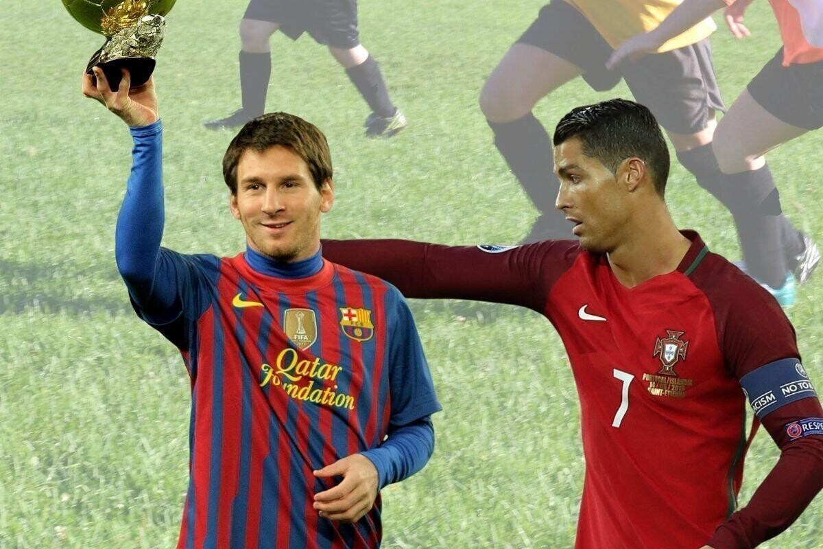 messi vs ronaldo at nutmegs