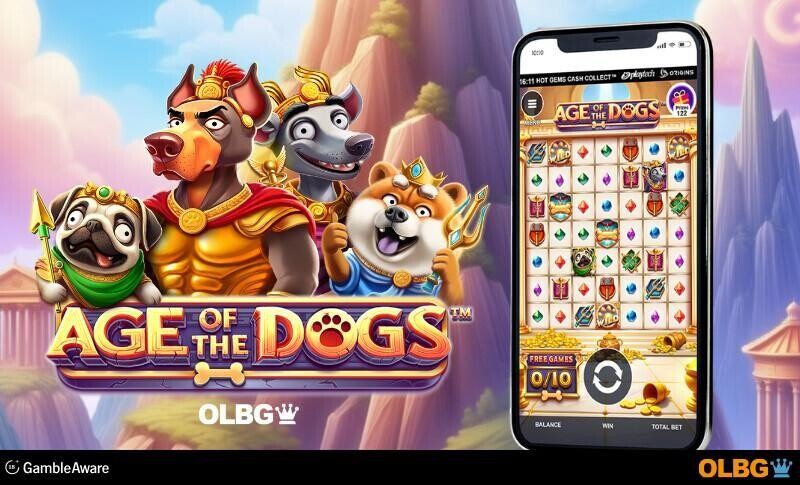 Age of the Dogs slot mobile screenshot