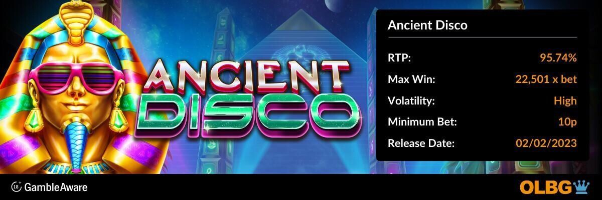 Ancient Disco slot banner