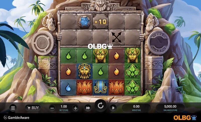 Atlantis Crush slot base game screenshot