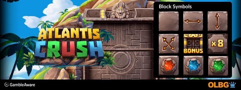 Atlantis Crush slot Block Symbols