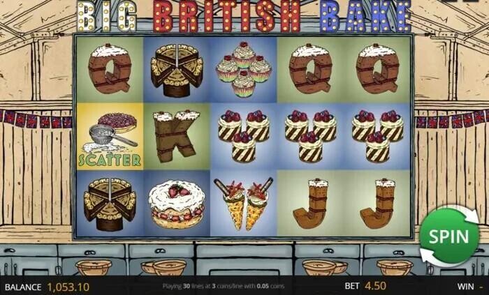 Big British Bake slot