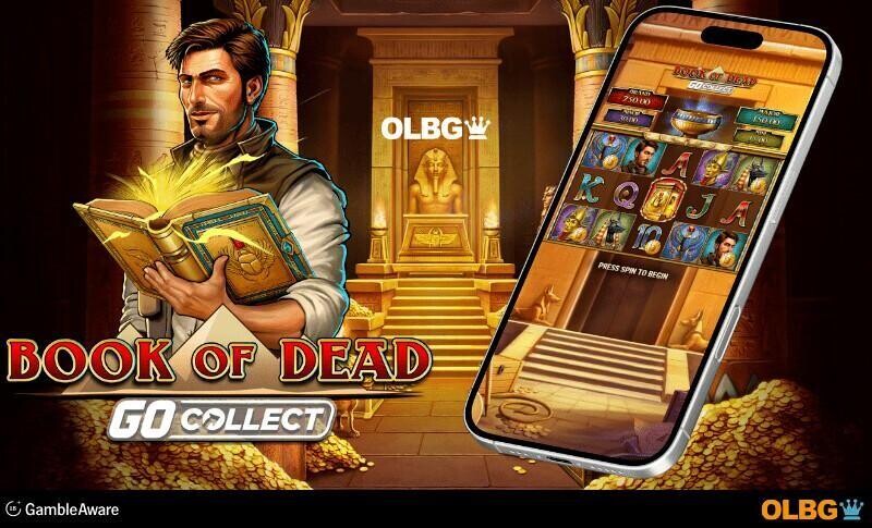 Book of Dead GO Collect slot mobile screenshot