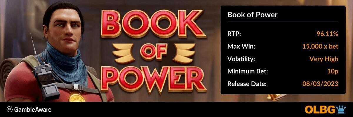 Book of Power slot banner