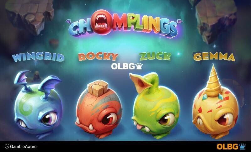 Chomplings slot characters screenshot
