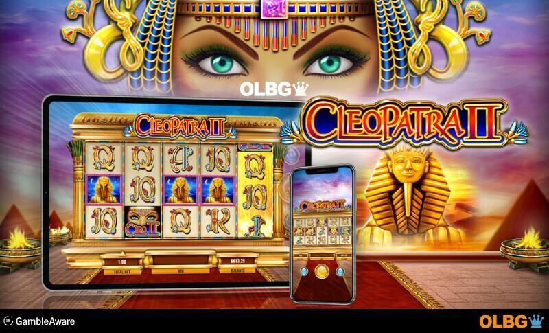 Cleopatra 2 slot mobile screenshot