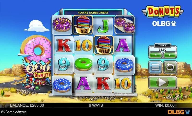 Donuts slot Donut Boxes feature screenshot