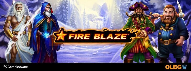 Fire Blaze Series Playtech Slots banner