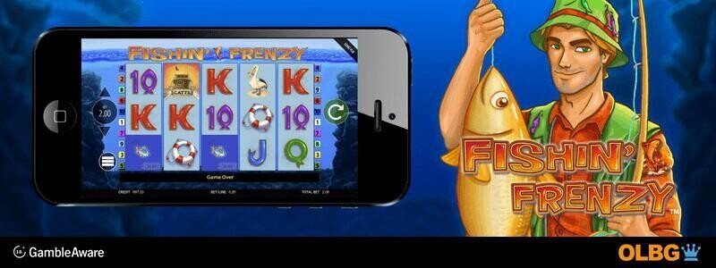 Fishin' Frenzy slot mobile screenshot