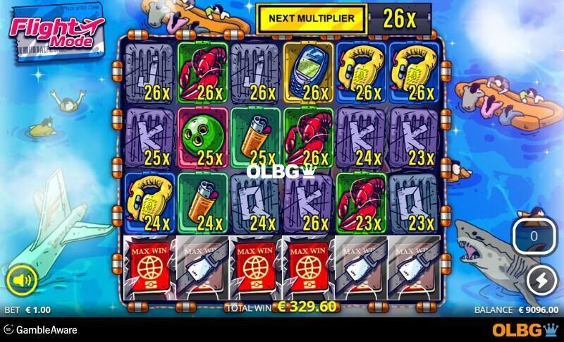Flight Mode slot Flee Spins feature screenshot