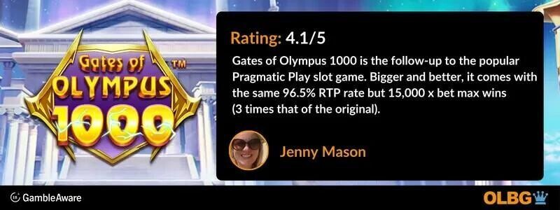 Gates of Olympus 1000 - OLBG Slot Review