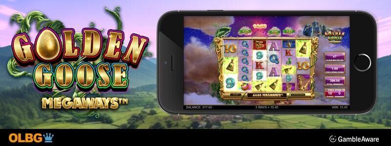 Golden Goose Megaways slot mobile screenshot