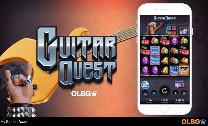 Guitar Quest slot mobile screenshot