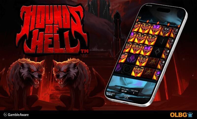 Hounds of Hell slot mobile screenshot