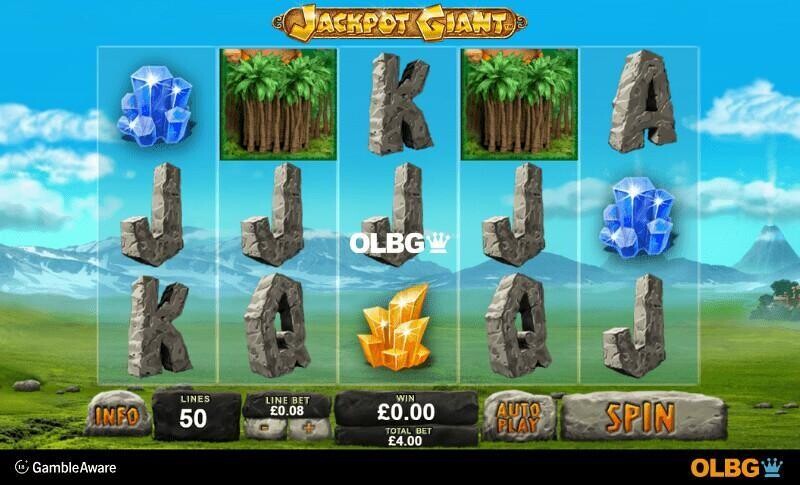 Jackpot Giant slot base game screenshot