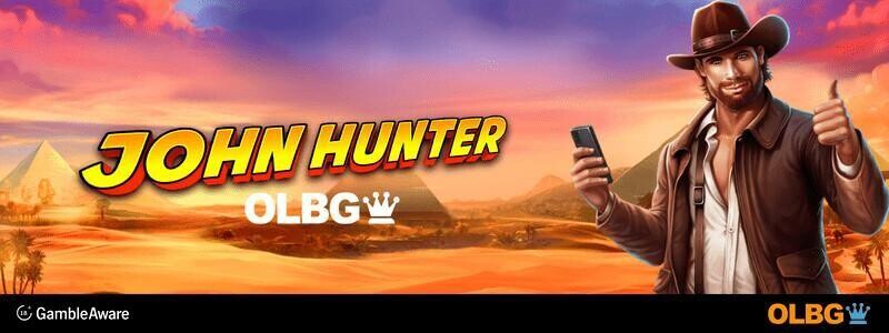 John Hunter slot series banner