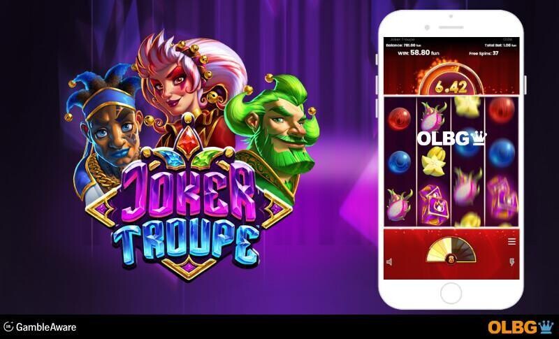 Joker Troupe slot mobile screenshot