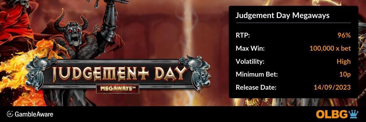 Judgement Day Megaways slot banner
