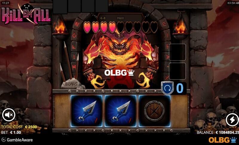 Kill Em All slot God Mode feature screenshot
