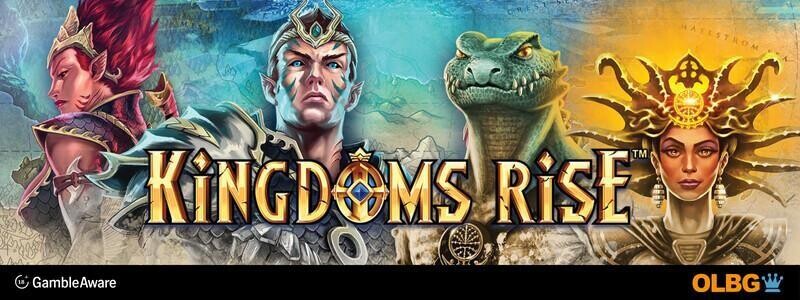 Kingdoms Rise Series Playtech Slots banner