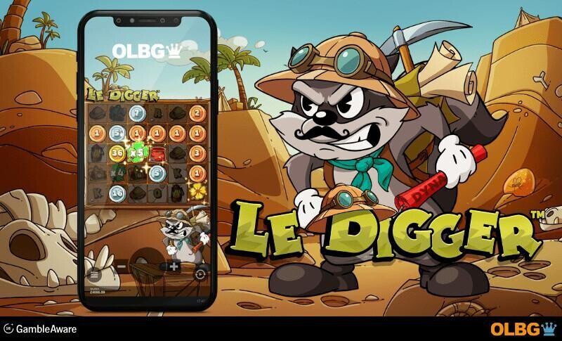 Le Digger slot mobile screenshot