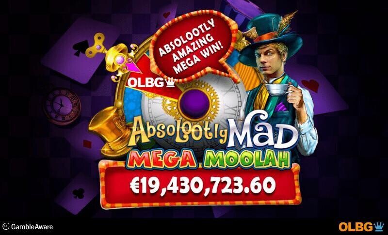 Mega Moolah jackpot winners banner