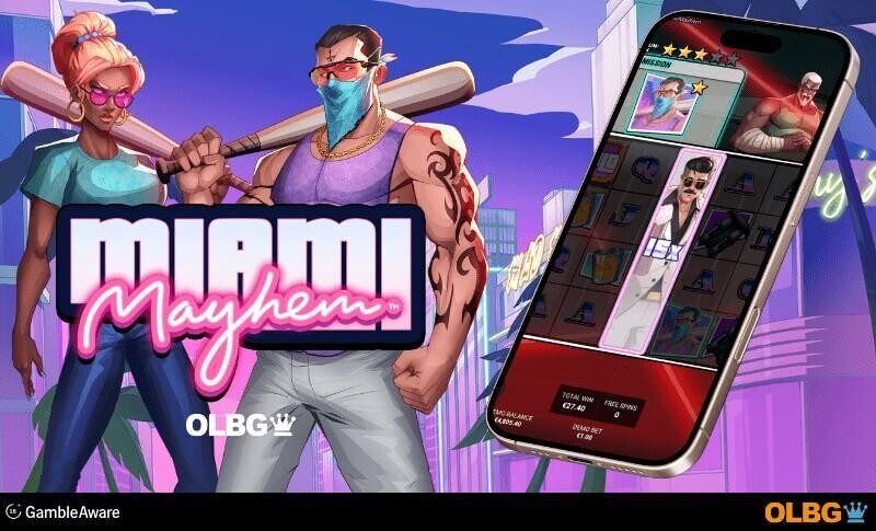 Miami Mayhem slot mobile screenshot